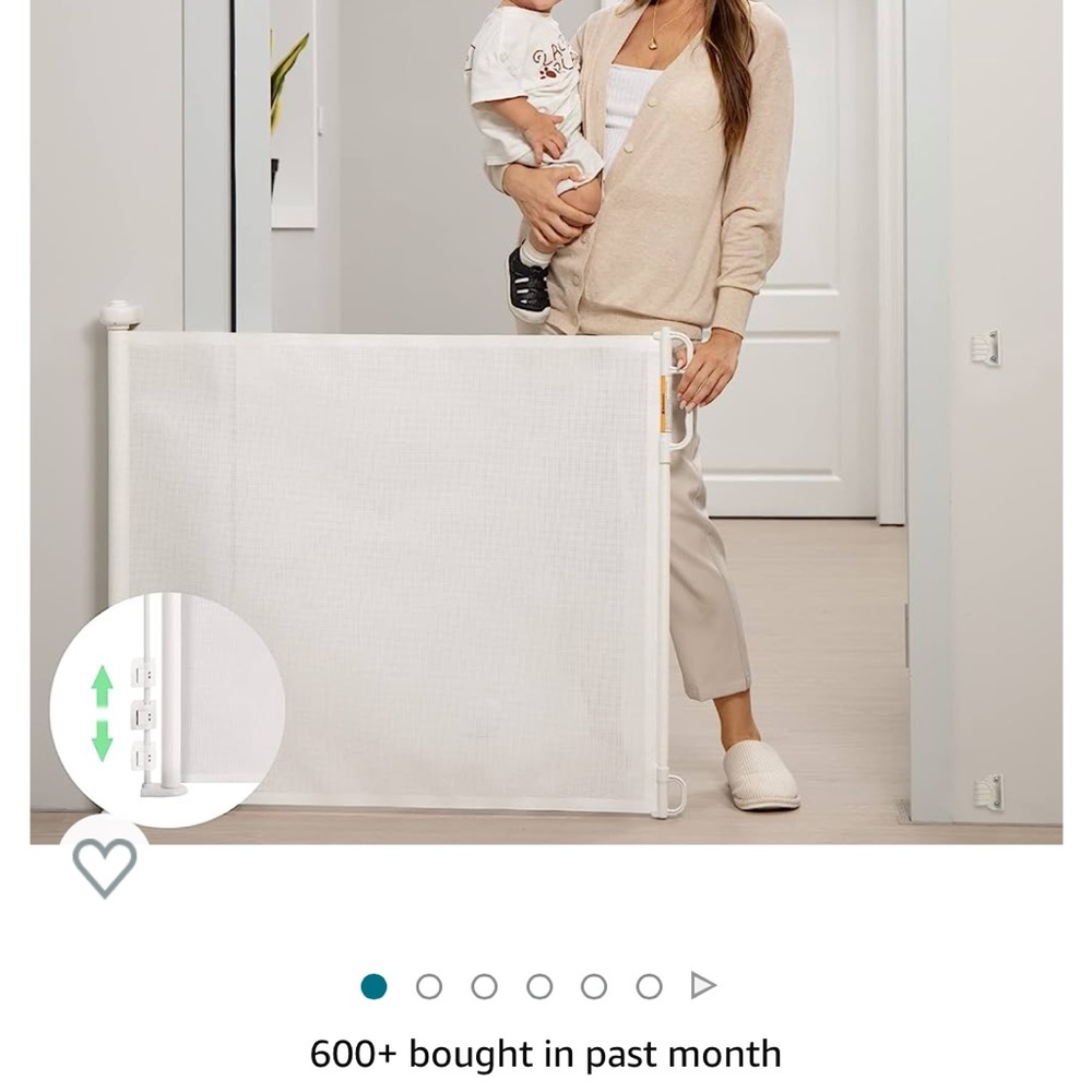 retractable baby gate